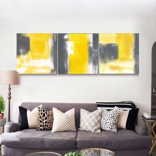 Abstract Living Room Wall Art (Photo 6 of 20)