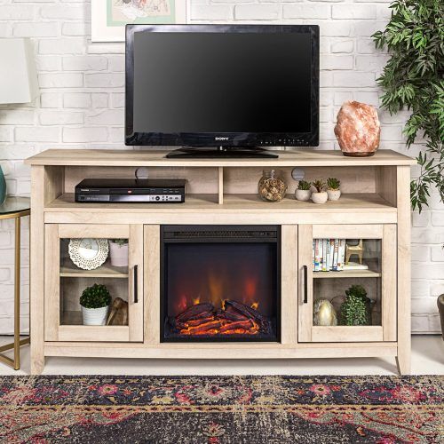Wood Highboy Fireplace Tv Stands (Photo 2 of 20)