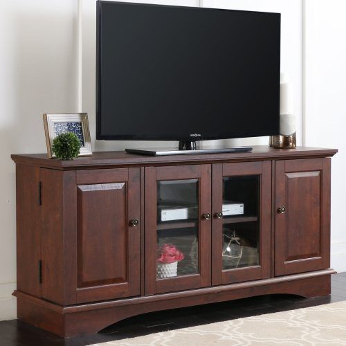 110" Tvs Wood Tv Cabinet With Drawers (Photo 12 of 20)