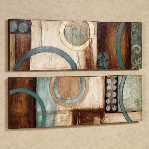 Blue And Brown Abstract Wall Art (Photo 11 of 20)