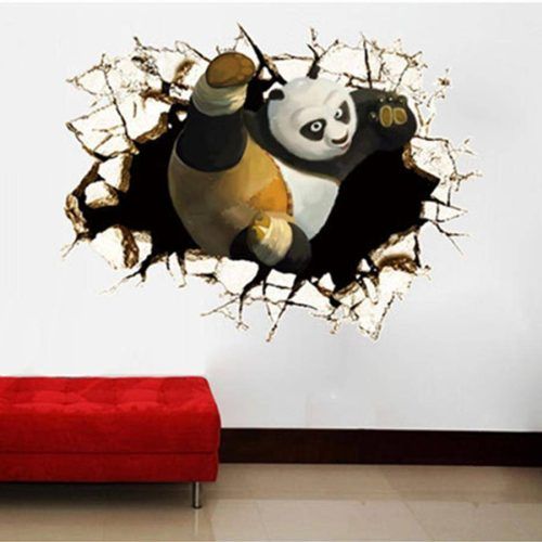 Decorative 3D Wall Art Stickers (Photo 18 of 20)