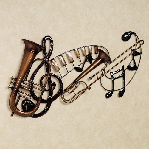 Musical Instruments Metal Wall Art (Photo 1 of 20)