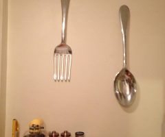 The 25 Best Collection of Big Spoon and Fork Decors