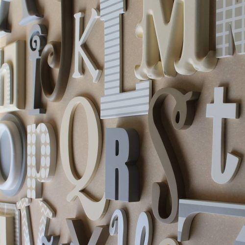 Metal Wall Art Letters (Photo 9 of 20)