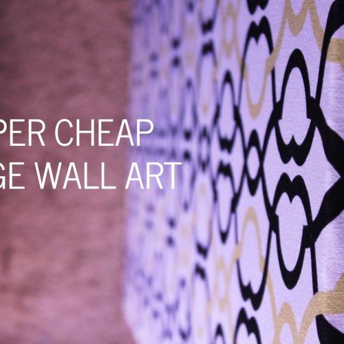 Big Cheap Wall Art (Photo 2 of 20)