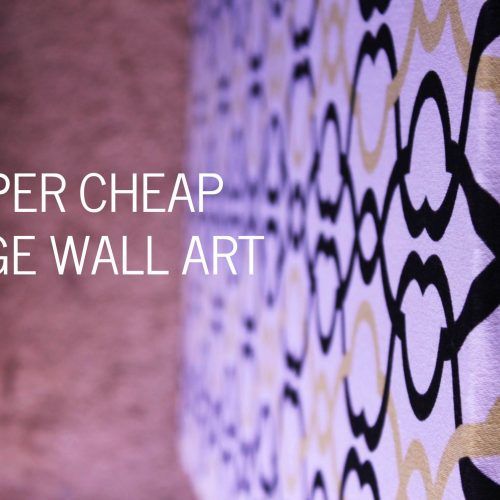 Large Cheap Wall Art (Photo 2 of 15)