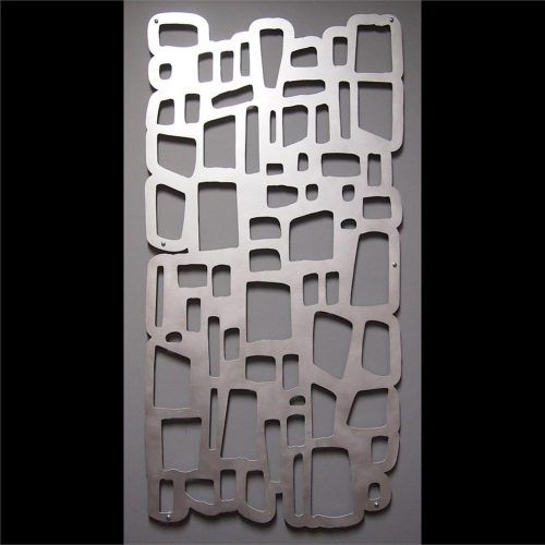 Abstract Aluminium Wall Art (Photo 10 of 20)