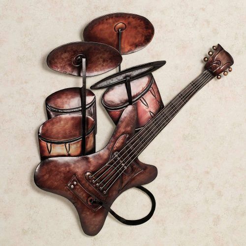 Musical Instruments Metal Wall Art (Photo 6 of 20)