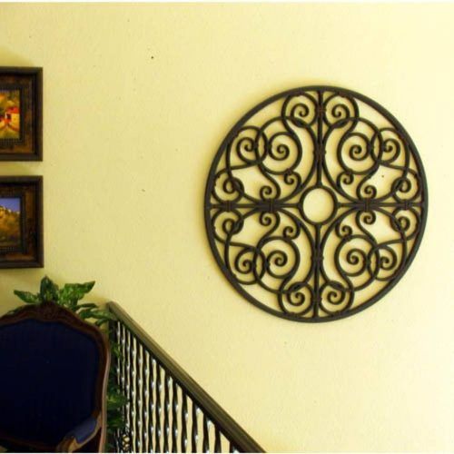 Faux Wrought Iron Wall Decors (Photo 8 of 25)