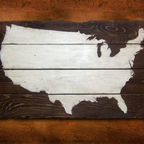 United States Map Wall Art (Photo 9 of 20)