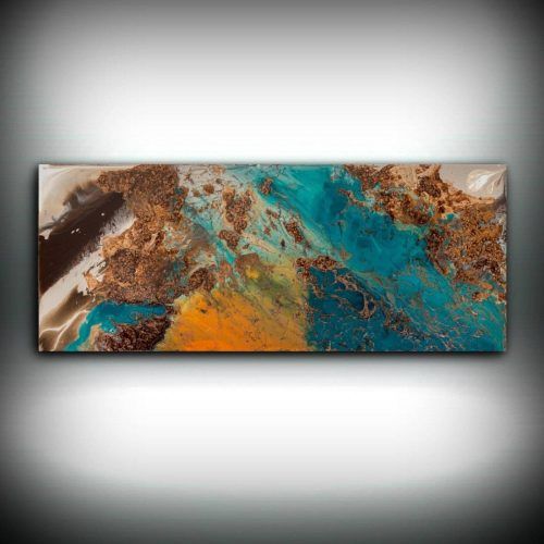 Turquoise And Brown Wall Art (Photo 5 of 25)