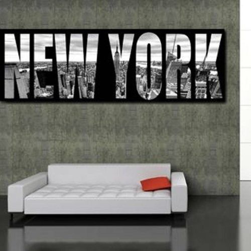 Black And White New York Canvas Wall Art (Photo 13 of 20)