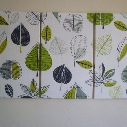Fabric Wall Art Panels (Photo 5 of 15)