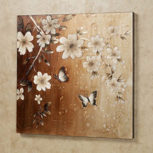 Canvas Wall Art Of Flowers (Photo 7 of 15)