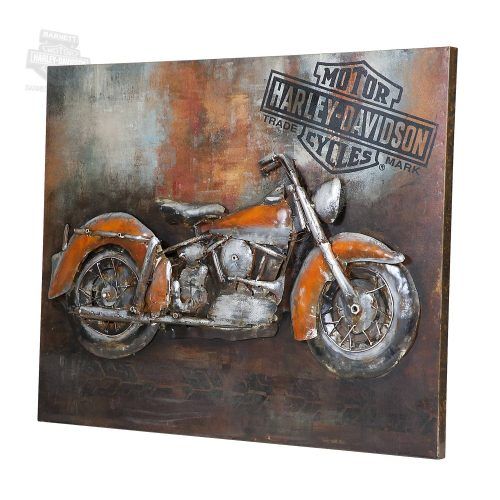 Motorcycle Metal Wall Art (Photo 1 of 20)