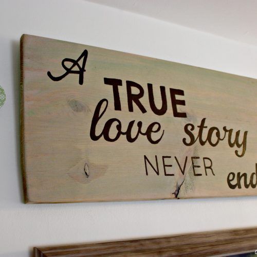 Love Quotes Canvas Wall Art (Photo 8 of 15)