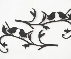20 Best Collection of Birds on a Branch Metal Wall Art