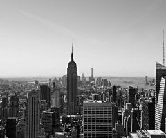  Best 20+ of New York Skyline Canvas Black and White Wall Art
