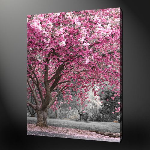 Pink Canvas Wall Art (Photo 1 of 15)