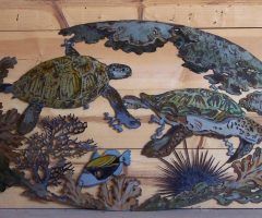 2024 Best of Turtle Metal Wall Art