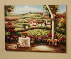 2024 Popular Vineyard Wall Art
