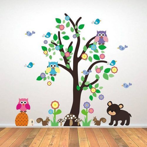 Wall Art Stickers For Childrens Rooms (Photo 1 of 20)