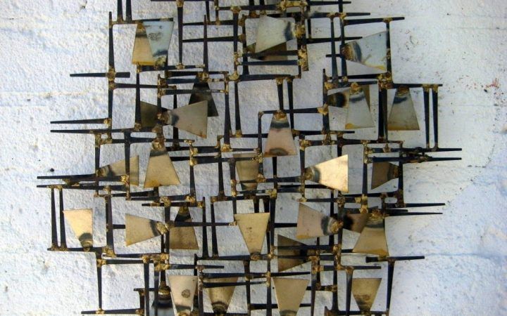 2024 Popular Abstract Geometric Metal Wall Art