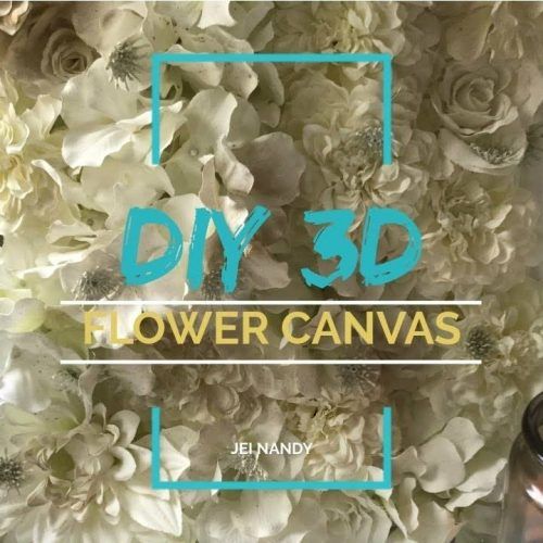 3D Flower Wall Art (Photo 13 of 20)