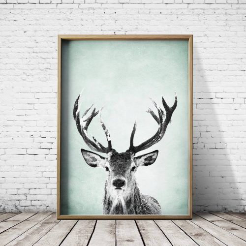 Stag Wall Art (Photo 3 of 20)