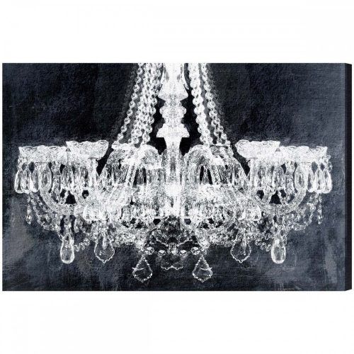 Chandelier Canvas Wall Art (Photo 11 of 15)
