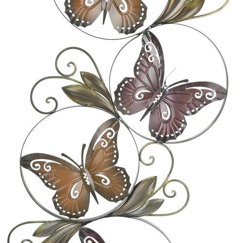 Butterfly Garden Metal Wall Art (Photo 18 of 20)