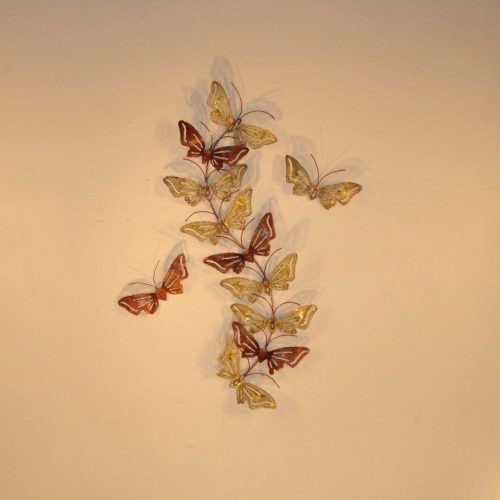 Butterfly Garden Metal Wall Art (Photo 20 of 20)