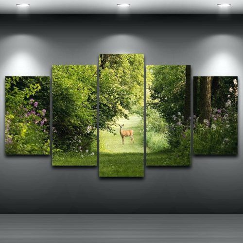 Abstract Nature Canvas Wall Art (Photo 2 of 20)