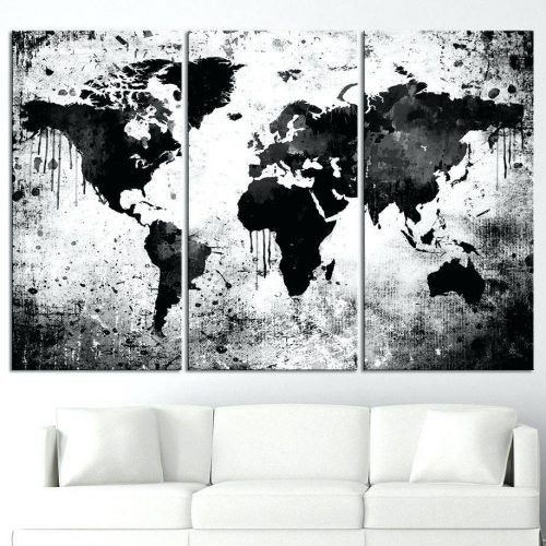 Black And White Metal Wall Art (Photo 18 of 20)