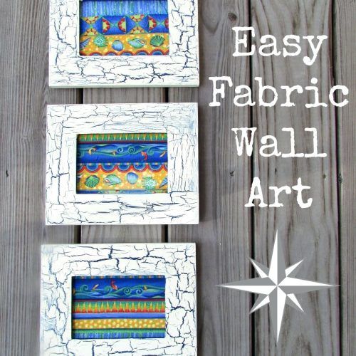 Fabric Covered Squares Wall Art (Photo 12 of 15)