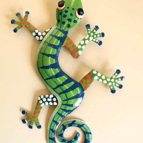 Gecko Metal Wall Art (Photo 20 of 20)