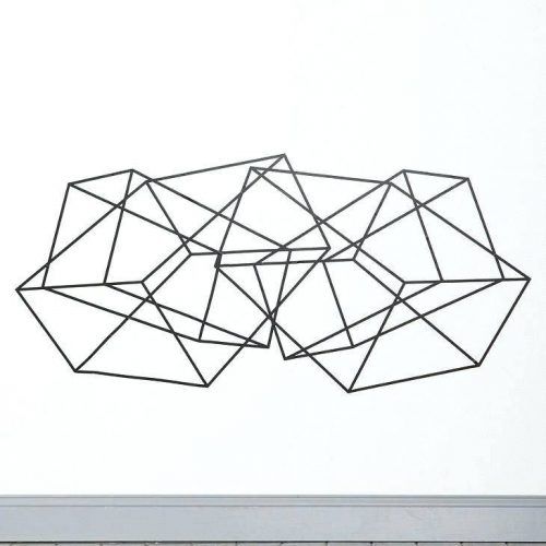 Geometric Metal Wall Art (Photo 4 of 20)
