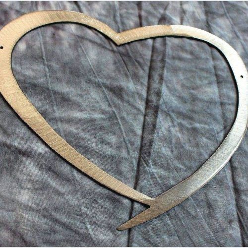 Heart Shaped Metal Wall Art (Photo 5 of 20)
