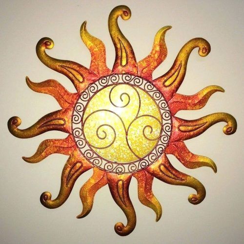 Sun And Moon Metal Wall Art (Photo 4 of 20)