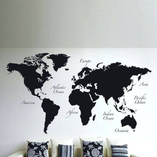 Africa Map Wall Art (Photo 8 of 20)