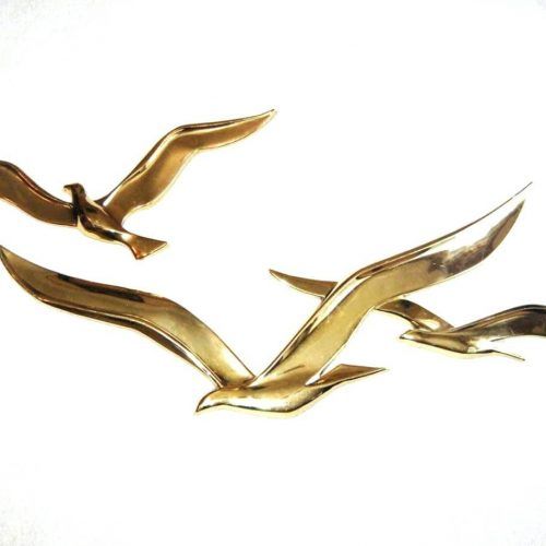 Metal Wall Art Birds In Flight (Photo 3 of 20)