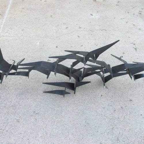 Metal Wall Art Birds In Flight (Photo 6 of 20)