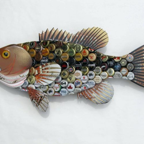 Tropical Fish Metal Wall Art (Photo 4 of 20)