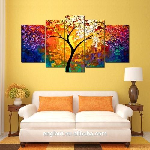 Modern Abstract Huge Oil Painting Wall Art (Photo 3 of 20)