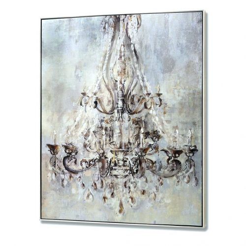 Chandelier Canvas Wall Art (Photo 7 of 15)