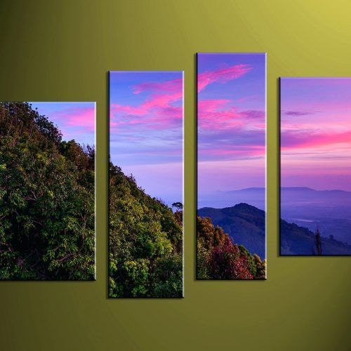 Abstract Nature Canvas Wall Art (Photo 5 of 20)