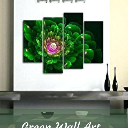 Olive Green Abstract Wall Art (Photo 4 of 20)