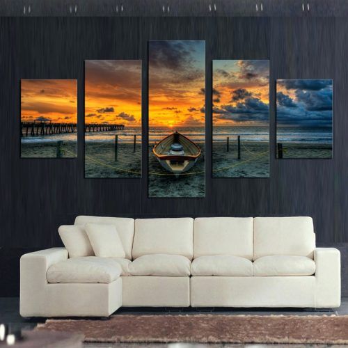 Abstract Oversized Canvas Wall Art (Photo 10 of 20)