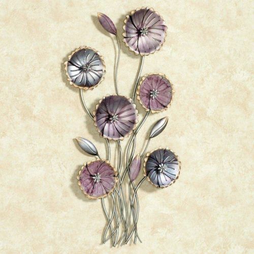 Contemporary Metal Wall Art Flowers (Photo 2 of 20)