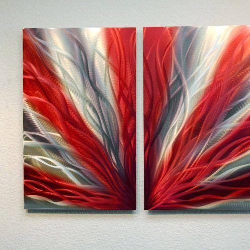 Red Tree Metal Wall Art (Photo 3 of 20)